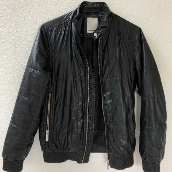 J. Lindeberg black bomber jacket S - Picture 4 of 5